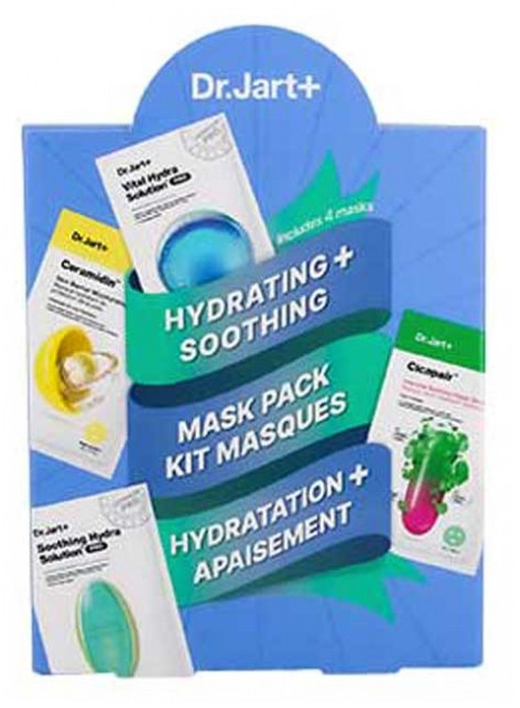 Dr. Jart+ Hydration + Soothing Kit 4 Masks