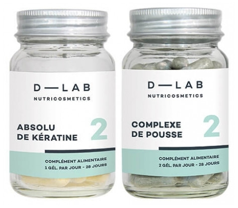 D-Lab NutricosmeticsNutritional Supplements Duo Hair Nutrition D-Lab Nutricosmetics 1 Month