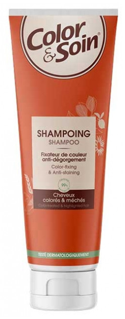 Les 3 Chênes Color & Soin Shampoing Fixateur de Couleur Anti-Dégorgement 200 ml