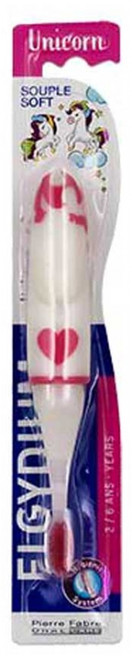 Elgydium Kids Brosse à Dents Souple Unicorn 2/6 Ans - Colour: Pink