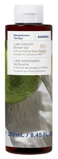 Korres Lime Ginger Shower Gel 250 ml