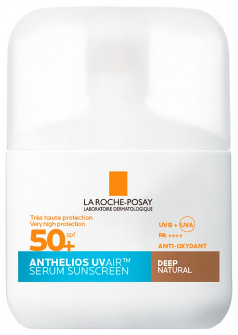 La Roche-Posay Anthelios UVair Tinted Sun Serum SPF50+ 50 ml - Colour: Dark