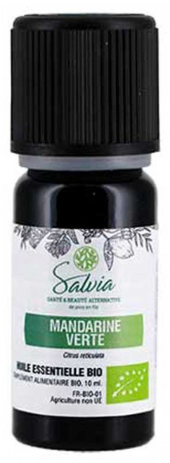 Salvia Nutrition Organic Green Mandarin Essential Oil 10 ml