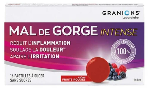 Granions Intense Sore Throat 16 Tablets