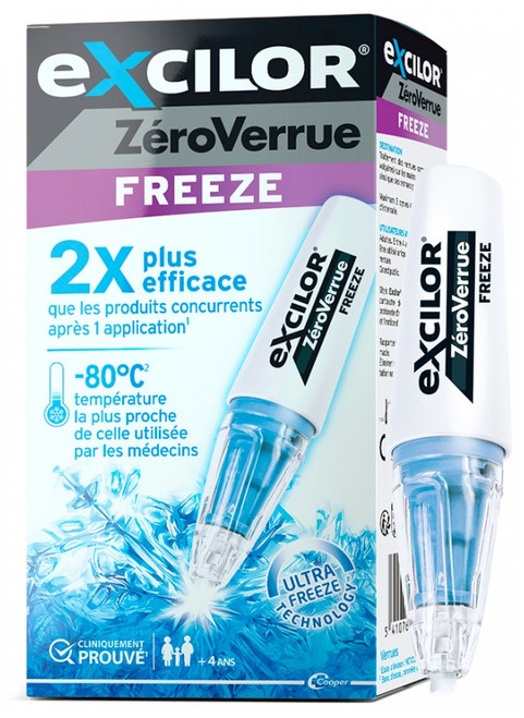Excilor ZéroVerrue Freeze Wart Treatment 10 ml