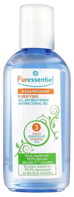 Puressentiel Antibacterial Gel with 3 Essential Oils 80ml