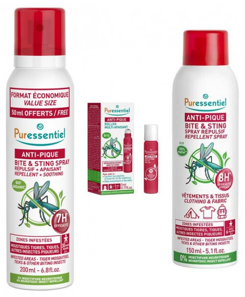 Puressentiel Anti-Pique Skin and Clothing Routine