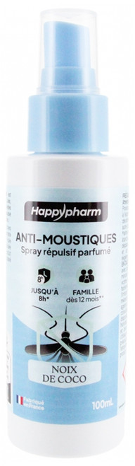 Mouspic Happypharm Scented Mosquito Repellent Spray 100 ml - Scent: Coconut