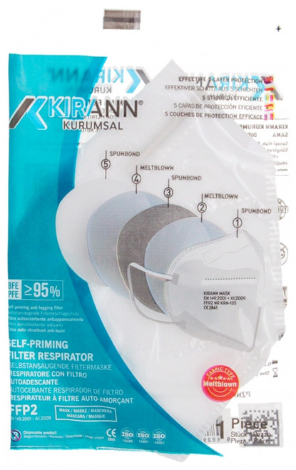 H2O Pharm FFP2 NR KRN 135 Masks 1 Mask