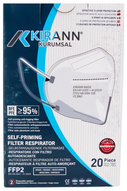 H2O Pharm FFP2 NR KRN-135 Masks 20 Masks