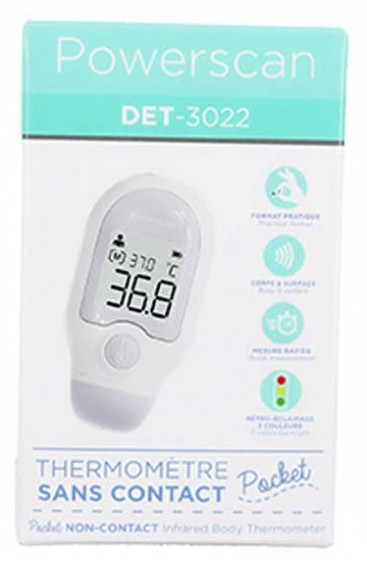 Powerscan Pocket Non-Contact Thermometer DET-3022