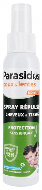 Parasidose Poux-Lentes Hair & Fabric Repellent Spray 100 ml