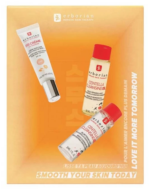 Erborian BB Cream au Ginseng 15 ml + Double Cleansing - Colour: Golden