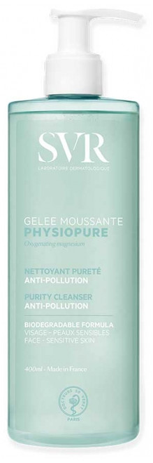 SVR Physiopure Foaming Gel Pure Cleansing Care 400 ml