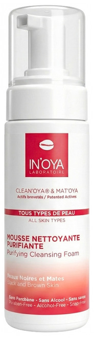 In'Oya Clean'Oya and Mat'Oya Purifying Cleansing Foam for Black and Matte Skin 150 ml