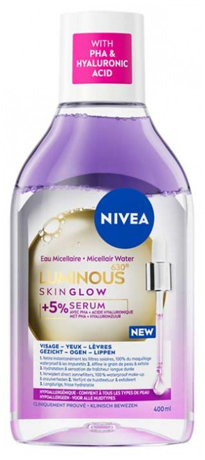 Nivea Cellular Luminous630 Skin Glow Micellar Water 400 ml