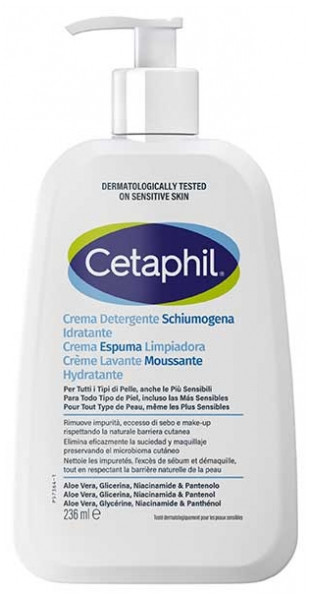 Cetaphil Hydrating Foaming Cream Cleanser 236 ml