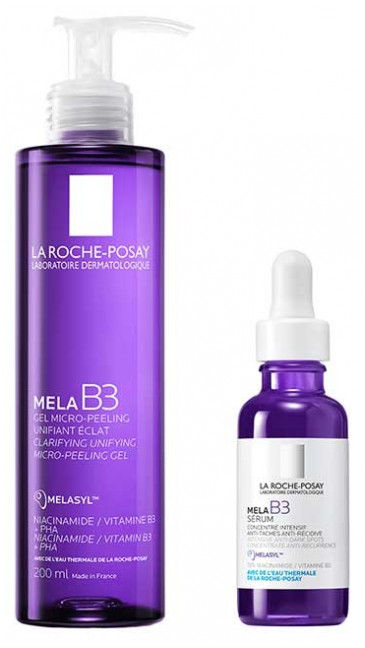 La Roche-Posay Mela B3 Anti-Dark Spot Routine with Melasyl