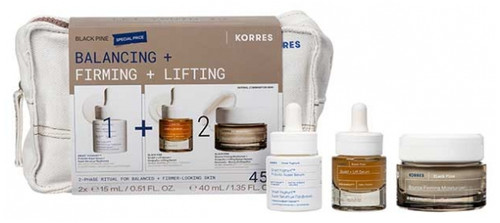 Korres Black Pine Balance + Lift + Firm Kit