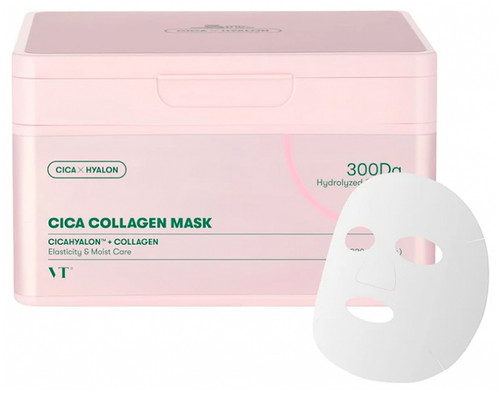 Vt Cosmetics Cica Collagen Mask 30 Impregnated Masks