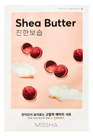 Missha Airy Fit Shea Butter Sheet Mask 19 g