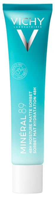 Vichy Minéral 89 Mattifying Sorbet Gel 48H Hydration 40 ml