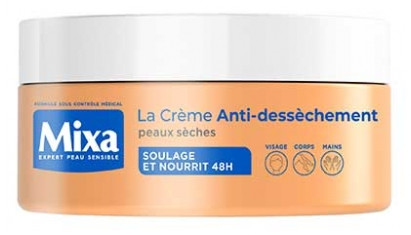 Mixa Dry and Sensitive Skin Cream 150 ml