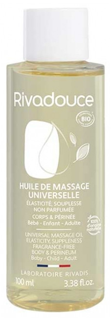 Rivadouce Huile de Massage Universelle Bio 100 ml