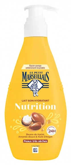 Le Petit Marseillais Moisturizing Nutrition Care Milk for Very Dry Skin 250 ml