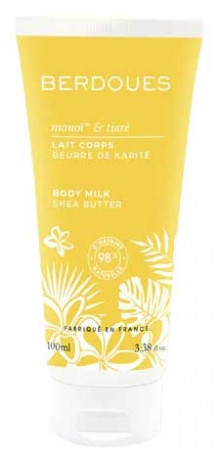 Berdoues Shea Butter Monoi and Tiare Body Milk 100 ml