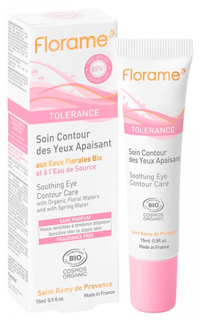 Florame Tolérance Soothing Eye Contour Care Organic 15 ml
