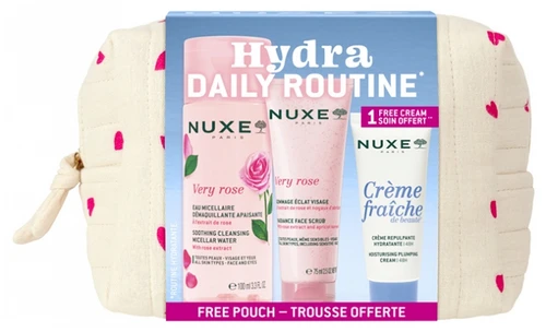 Nuxe Very rose Hydra Daily Routine Pouch