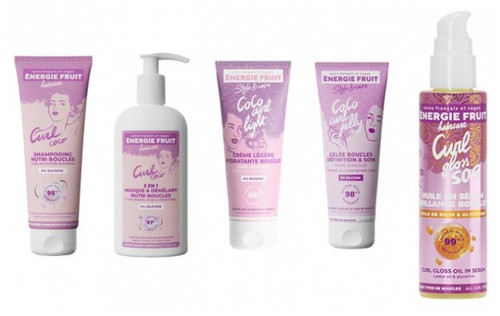 Energie Fruit Curly Hair Routine