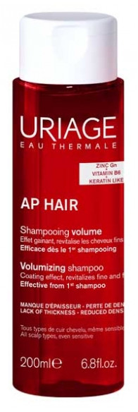 Uriage AP HAIR Volume Shampoo 200 ml
