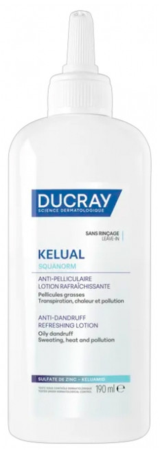 Ducray Kelual Squanorm Anti-Dandruff Refreshing Lotion 190 ml