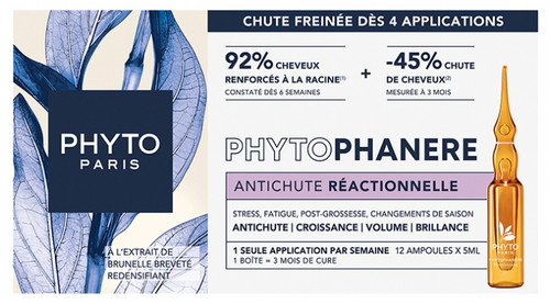 Phyto Phanère Anti-Hair Loss Treatment 12 x 5 ml