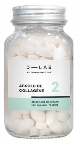 D-Lab Nutricosmetics Absolute Collagen Dietary Supplements 2.5 Months
