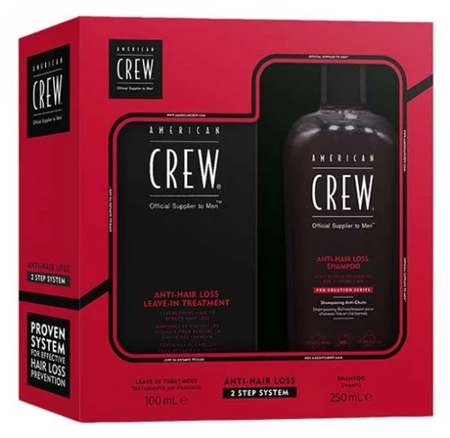 American Crew Anti-Hair Loss Shampoo 250 ml + Anti-Hair Loss Treatment 100 ml