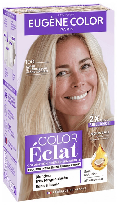 Eugène Color Color & Eclat - Les Naturelles Very Long Lasting Permanent Color - Hair Colour: 100 Super Lightening Natural Blonde
