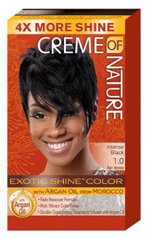 Creme of Nature Permanent Color Kit N°1.0 Intense Black