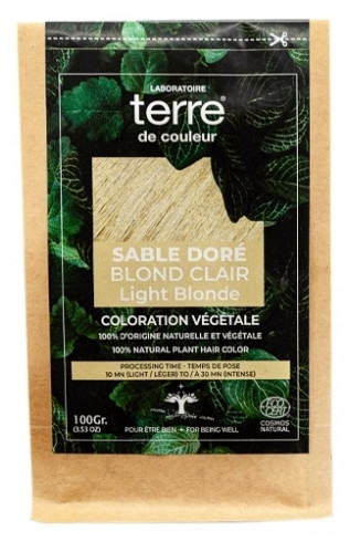 Terre de Couleur Golden Sand Plant-Based Hair Dye Terre de Couleur