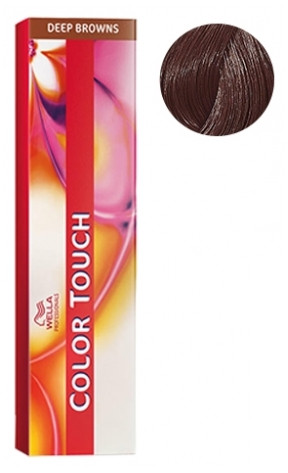 Wella Color Touch 4/77 Intense Brownish Chestnut Semi-Permanent Haircolor - Hair Colour: 6/77 Dark Blonde Intense Brown
