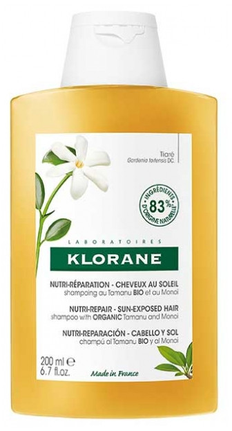 Klorane Nutri-Repair Shampoo with Sun-Exposed Hair 200 ml