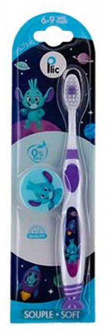 Plic Dental Junior Soft Toothbrush Child 6-9 Years - Colour: Purple