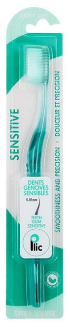 Plic Dental Sensitive Extra-Flexible Toothbrush - Colour: Green