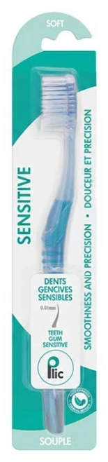 Plic Dental Sensitive Soft Toothbrush - Colour: Blue