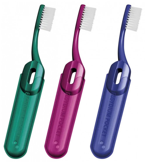 Elgydium Pocket Soft Travel Toothbrush