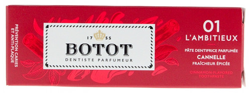 Botot Cinnamon Scented Toothpaste L'Ambitieux 25 ml