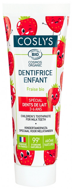 Coslys Organic Children's Toothpaste 3-6 years 50 ml