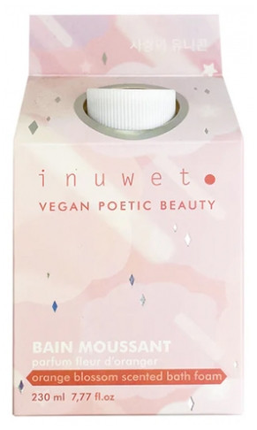 Inuwet Orange Blossom Scent Bubble Bath 230 ml
